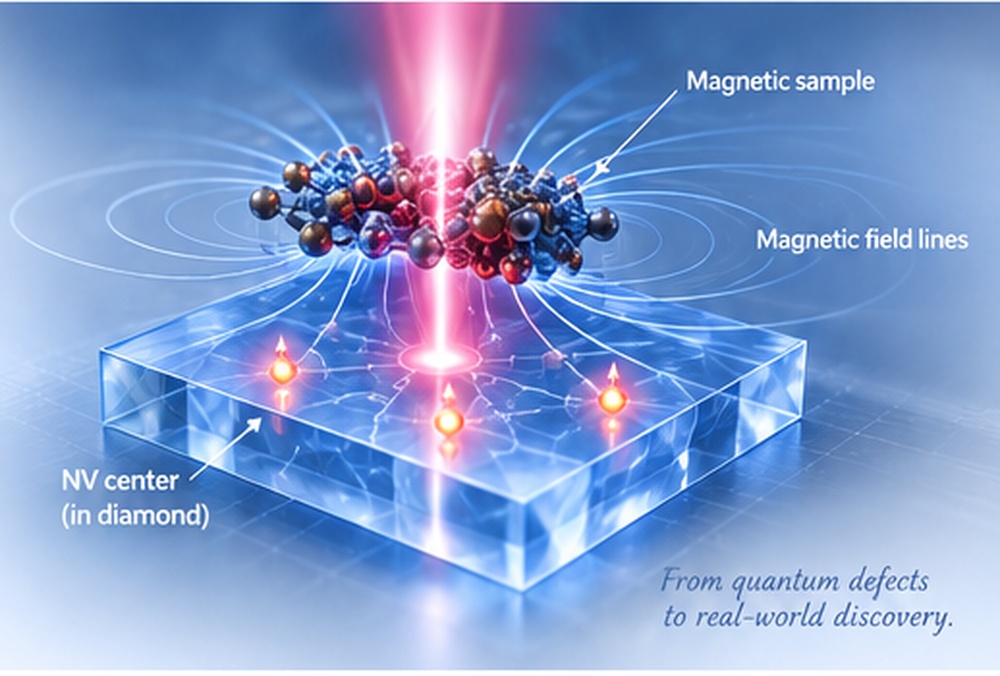 NV-center quantum sensing of an external magnetic sample