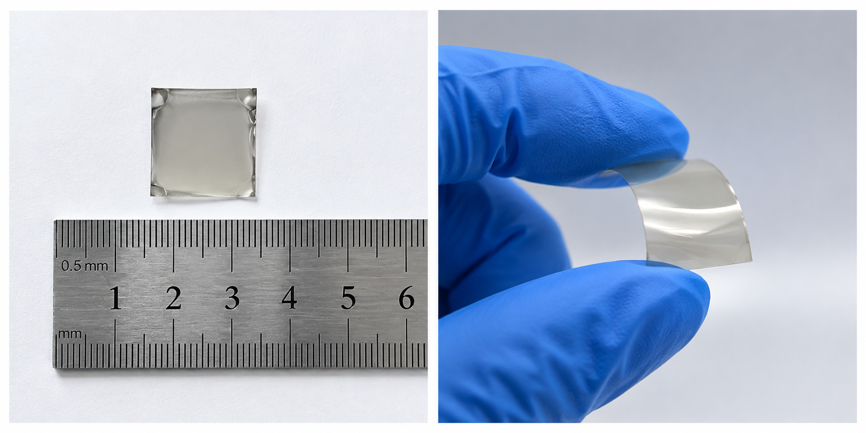 Transferable flexible ultra-thin diamond film released from silicon